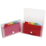 MAPA ZA KUĆNI BUDŽET  6 PREGRADA S GUMBOM (ČEK) EXACOMPTA 55498E PROZIRNA