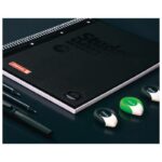 BLOK KOLEGIJ A4 KARO  80L PERFORACIJA PLUS 4RUPE COLOR CODE BRUNNEN 10-67928 190 CRNI - Image 3