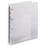 MAPA ULOŽNA 4RINGA-FI30 MM A4 PP CRYSTAL MAXI EXACOMPTA 51342E PROZIRNA