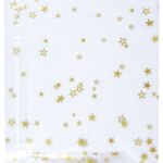 VREĆICE UKRASNE CELOFAN 14X23 CM SA ZVJEZDICAMA PK10 HEYDA 20-30892 52 PROZIRNE