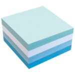 BLOK SAMOLJEPLJIV KOCKA 75X75 MM 400L ICELAND GLOBAL NOTES 5654-83 PLAVI SORTIRANO - Image 2