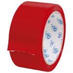 TRAKA LJEPLJIVA 48 MM/66M AKRILNA 2B CRVENA