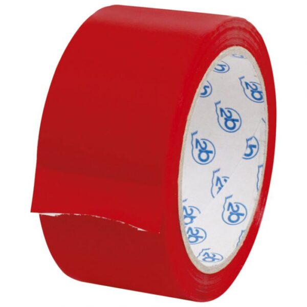 TRAKA LJEPLJIVA 48 MM/66M AKRILNA 2B CRVENA