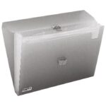 MAPA ZA KUĆNI BUDŽET 10 PREGRADA S KOPČOM A4 FACT BRUNNEN 10-20240 80 SIVA - Image 2