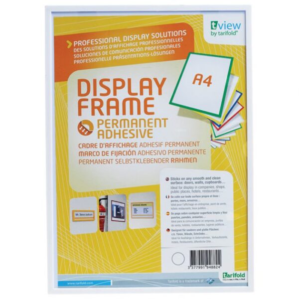 ETUI MAGNETNI A4 OTVOR NA ŠIROJ STRANI TARIFOLD 194832 BIJELI BLISTER