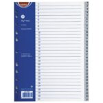 PREGRADA PLASTIČNA A4 BROJEVI 1-31 NOKI 59231 SIVA * DO ISTEKA ZALIHA