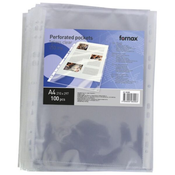 FASCIKL ULOŽNI A4 150MY PP SJAJNI PK100 FORNAX