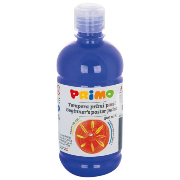 BOJA TEMPERA  0,5 LITRE PRIMO BASE 202BR500500 TAMNOPLAVA