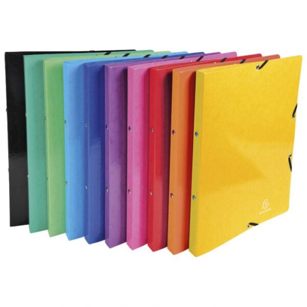 MAPA ULOŽNA 4RINGA-FI15 MM A4 KARTON S GUMICOM IDERAMA EXACOMPTA 51829E SORTIRANO