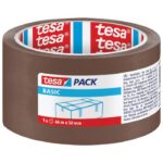 TRAKA LJEPLJIVA 50 MM/66M AKRILNA HOT MELT BASIC TESA 58571 SMEĐA