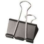 KVAČICE ZA PAPIR 51 MM NO.260 PK12 FORNAX CRNE