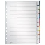 PREGRADA PLASTIČNA A4 10L LEITZ 43700000 SIVA * DO ISTEKA ZALIHA