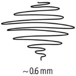 MARKER PERMANENTNI 0,6 MM RECIKLIRANI LUMOCOLOR STAEDTLER 318-9 CRNI - Image 5