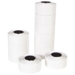 ETIKETE U ROLI 26X16 MM OBLE DVOREDNE PK36 PRINTEX BIJELE