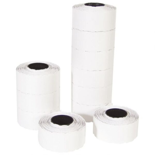 ETIKETE U ROLI 26X16 MM OBLE DVOREDNE PK36 PRINTEX BIJELE