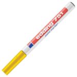 MARKER PERMANENTNI LAKIRAJUĆI 1-2 MM EDDING 751 ŽUTI - Image 2