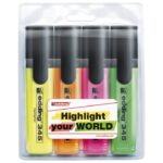 SIGNIR 2-5 MM EDDING 345/4BOJE BLISTER