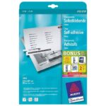 FOLIJA LK A4 SAMOLJEPLJIVA 140MY PK25 ZWECKFORM 3482 PROZIRNA - Image 2