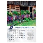 KALENDAR &QUOT;VRTOVI 2026&QUOT; 13 LISTOVA, SPIRALA - Image 13