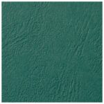 KORICE ZA SPIRALNI UVEZ 250G KARTON RELJEFNE A4 PK100 GBC CE040045 TAMNOZELENE