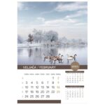 KALENDAR &QUOT;PRIRODA 2026&QUOT; 13 LISTOVA, SPIRALA - Image 6