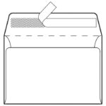 KUVERTE C5-BB STRIP 90G PK1000 FORNAX