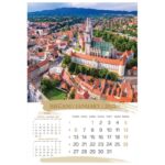 KALENDAR &QUOT;RAZGLEDNICE HRVATSKE 2026&QUOT; 13 LISTOVA SPIRALA - Image 2