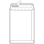 KUVERTE - VREĆICE C5-BB STRIP 90G PK500 FORNAX