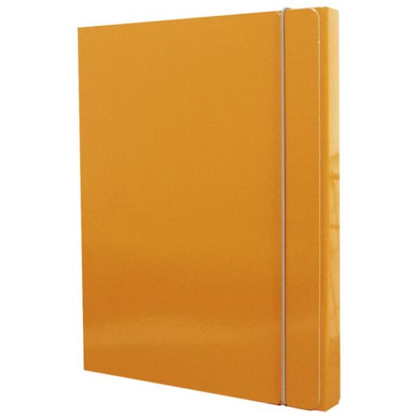 MAPA S GUMICOM HRBAT-30 MM A4 KARTON FORNAX NARANČASTA