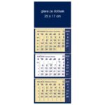 KALENDAR ZIDNI TRODIJELNI 2026. S 3 SPIRALE PLAVI * DO ISTEKA ZALIHA - Image 2