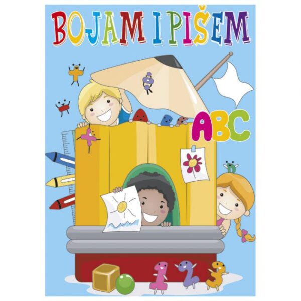 BOJANKA A4 16 LISTOVA &QUOT;BOJAM I PIŠEM&QUOT; GRAFOTISAK