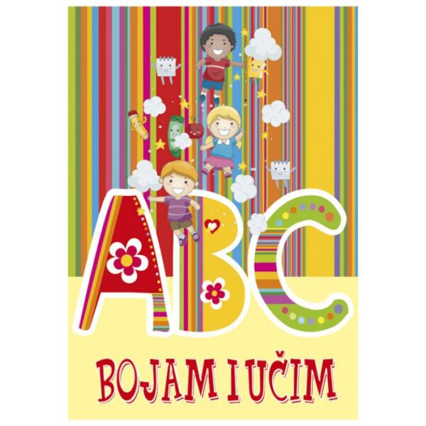 BOJANKA A4 16 LISTOVA &QUOT;BOJAM I UČIM SLOVA&QUOT; GRAFOTISAK