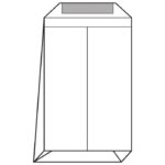 KUVERTE - VREĆICE E4-BB STRIP KRIŽNO DNO PK250 LIPA MILL 12242