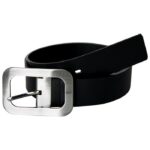 REMEN ŽENSKI ŠIRINA 3,9 CM JEANS RANIERI 9347-F CRNI