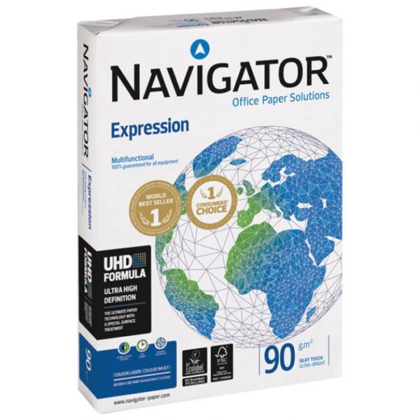 PAPIR ILK NAVIGATOR A4  90G EXPRESSION PK500 SOPORCEL