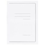 FASCIKL KLAPA KARTON LAK A4 215G VIP FORNAX BIJELI