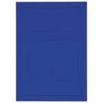 FASCIKL KLAPA KARTON LAK A4 215G VIP FORNAX PLAVI