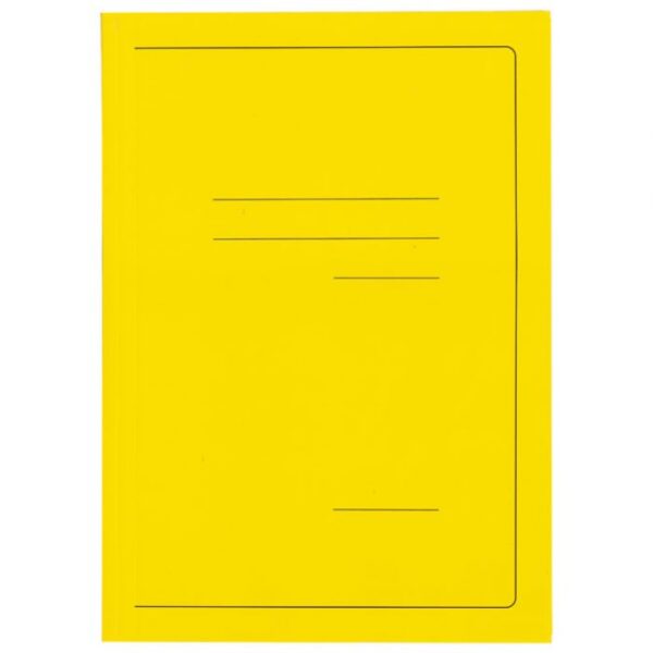 FASCIKL KLAPA KARTON LAK A4 215G VIP FORNAX ŽUTI