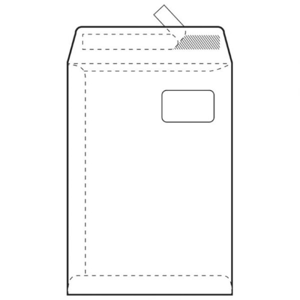 KUVERTE - VREĆICE C4-PD BB STRIP 90G PK250 FORNAX