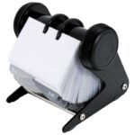 ALBUM ZA VIZITKE-ROTACIJSKI 200 DŽEPOVA DONAU 1394001PL-01 CRNI