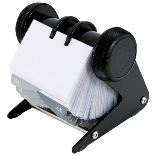 ALBUM ZA VIZITKE-ROTACIJSKI 200 DŽEPOVA DONAU 1394001PL-01 CRNI