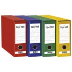 REGISTRATOR A5 ŠIROKI U KUTIJI LIPA MILL 004316 ZELENI