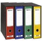 REGISTRATOR A4 ŠIROKI U CRNOJ KUTIJI FOROFFICE ŽUTI