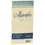 KUVERTE 11X22 CALLIGRAPHY 90G PK25 FAVINI OKER