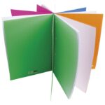 BLOK KOLEGIJ A4 CRTE 100L PERFORACIJA PLUS 4RUPE NEON CONNECT SORTIRANO