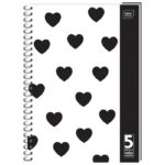 BLOK KOLEGIJ A4 KARO 100L PERFORACIJA PLUS 4RUPE RUB U BOJI INTERDRUK