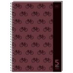 BLOK KOLEGIJ A4 KARO 100L PERFORACIJA PLUS 4RUPE RUB U BOJI INTERDRUK - Image 2