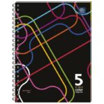 BLOK KOLEGIJ A4 KARO 100L PERFORACIJA PLUS 4RUPE RUB U BOJI INTERDRUK - Image 8