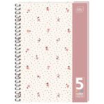 BLOK KOLEGIJ A5 KARO 100L PERFORACIJA PLUS 2RUPE RUB U BOJI INTERDRUK