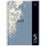 BLOK KOLEGIJ A5 KARO 100L PERFORACIJA PLUS 2RUPE RUB U BOJI INTERDRUK - Image 2